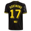 Fotbalové dres BVB Borussia Dortmund Wolf 17 Venkovní 2022-23 Krátký Rukáv